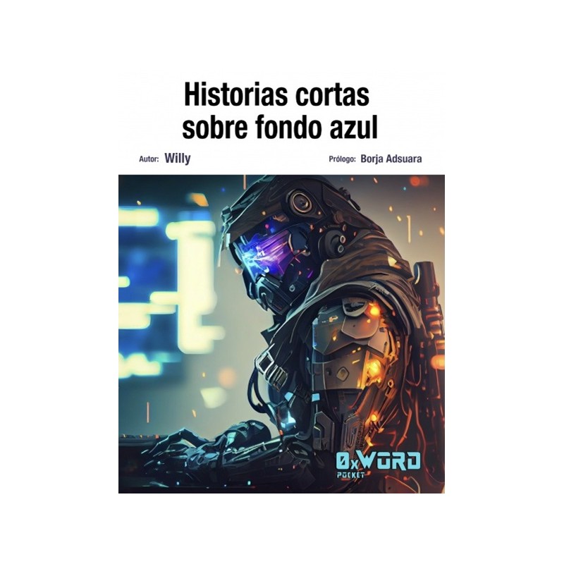 Historias cortas sobre fondo azul