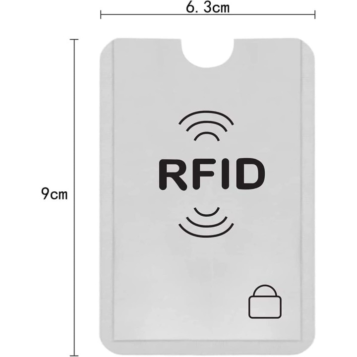 Fundas RFID Antirrobo para Tarjetas | Protección Contra Clonación