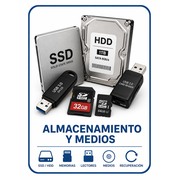 Almacenamiento y medios