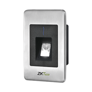 Lector Esclavo de Huella y Proximidad / RS-485 / IP65 / Acero Inoxidable / Exterior / ZKFinger VX10.0